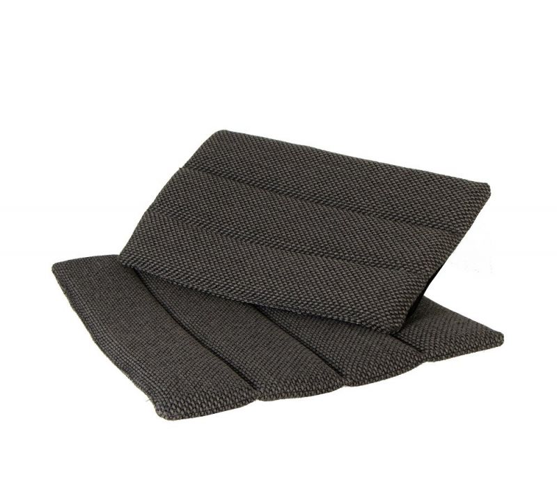 Coussins d'assise / dossier pour Flip Outdoor chaise gris fonce Cane-Line